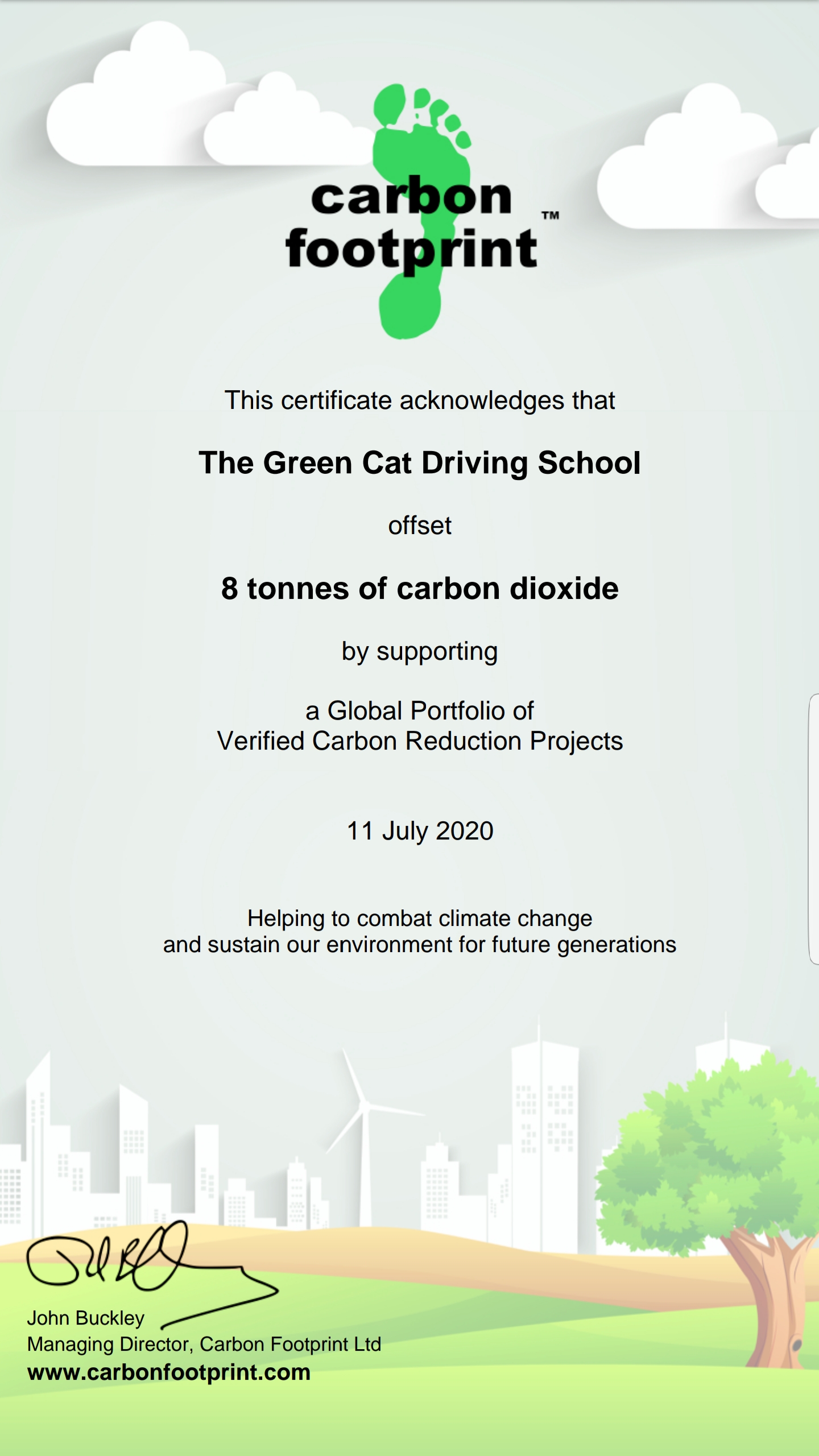 carbon offset image